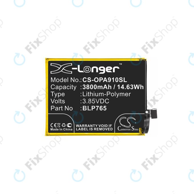 Oppo A91 - Baterija BLP765 3800mAh HQ