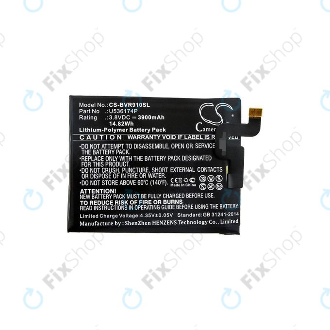 iGet Blackview BV9000 Pro - Baterija U536174P 3900mAh HQ