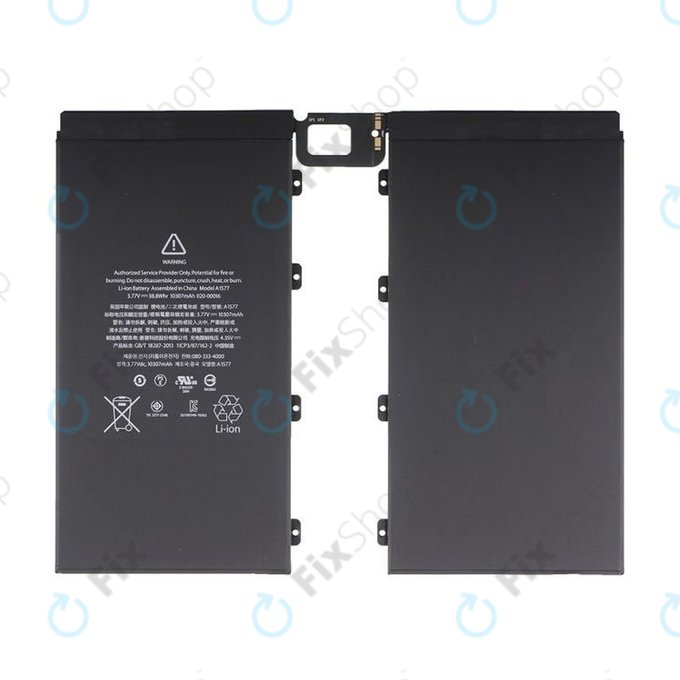 Apple iPad Pro 12.9 (1. generacija 2015.) - Baterija 10307 mAh