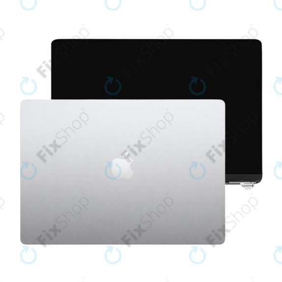 LCD zaslon za MacBook Air 13", A3113 (2024), s prednjim staklom i pokrovom, Silver, 661-40279, Genuine Apple