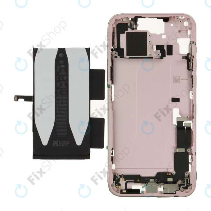 Srednji okvir s baterijom za iPhone 15 Plus | Pink | ZD076-00675 | Genuine Apple