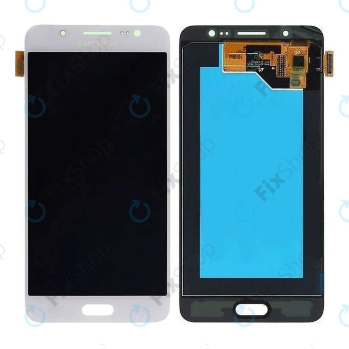 Samsung Galaxy J5 J510FN (2016) - LCD zaslon + zaslon osjetljiv na dodir (bijeli) - GH97-18792C, GH97-19466C, GH97-18962C, GH97-19467C Originalni servisni paket
