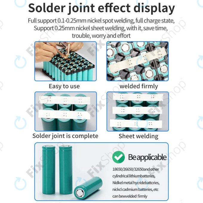 Docreate SW - Prijenosni aparat za točkasto zavarivanje s digitalnim zaslonom (5000mAh)