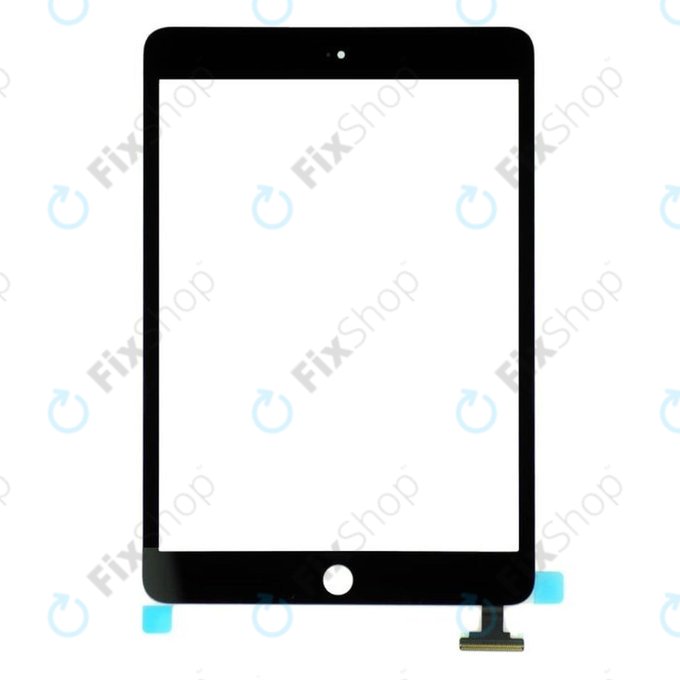 Apple iPad Mini, Mini 2 - Zaslon osjetljiv na dodir (crni)