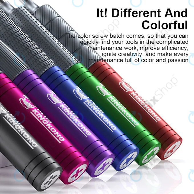 Mechanic KING KONG+ - Set odvijača Torx, Tri-point, Cross - 6 kom