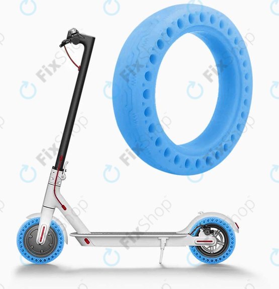 Xiaomi Mi Electric Scooter 1S, 2 M365, Essential, Pro, Pro 2 - Izdržljiva puna guma bez zračnica (Tip 1) (Blue)