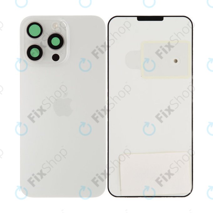 Stražnje staklo kućišta za iPhone 15 Pro Max | White Titanium | 661-36908 | Genuine Apple