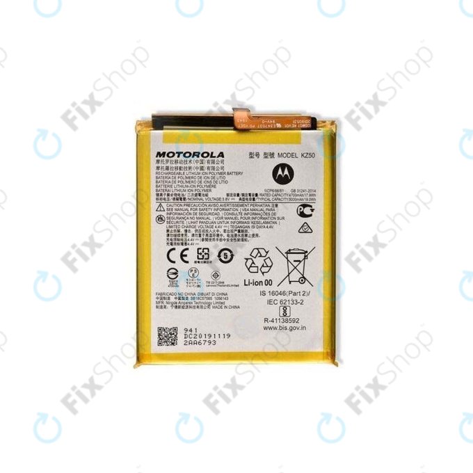 Motorola Moto G8 Power XT2041 - Baterija KZ50 5000mAh - SB18C57585 Originalni servisni paket