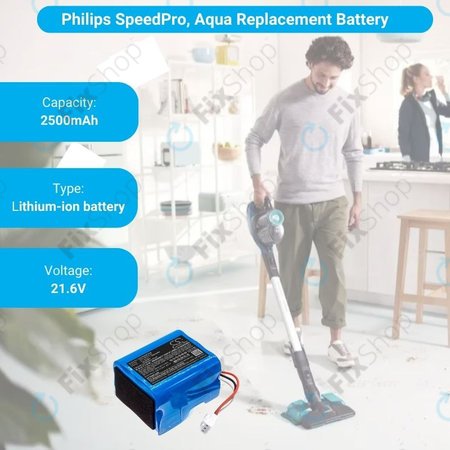 Philips SpeedPro, SpeedPro Aqua - Baterija 3000-018-25613 2500mAh HQ
