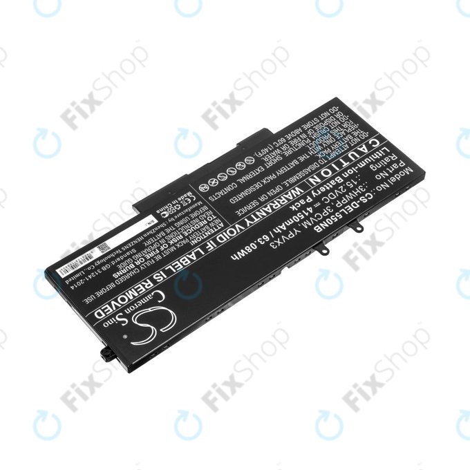 Baterija za Dell Latitude 5501, Latitude 5401, Latitude 14 5410, Latitude 15 5511, 4150mAh, Li-Ion, 15.2V, 3HWPP, HQ