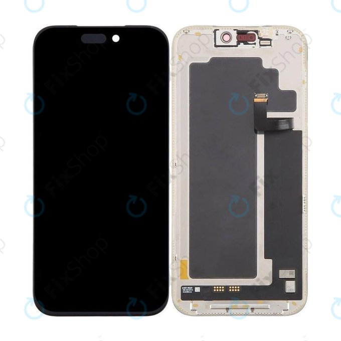Zaslon Soft OLED 120Hz za iPhone 17 Pro Max, Dodirni ekran s okvirom, FixPremium PRO