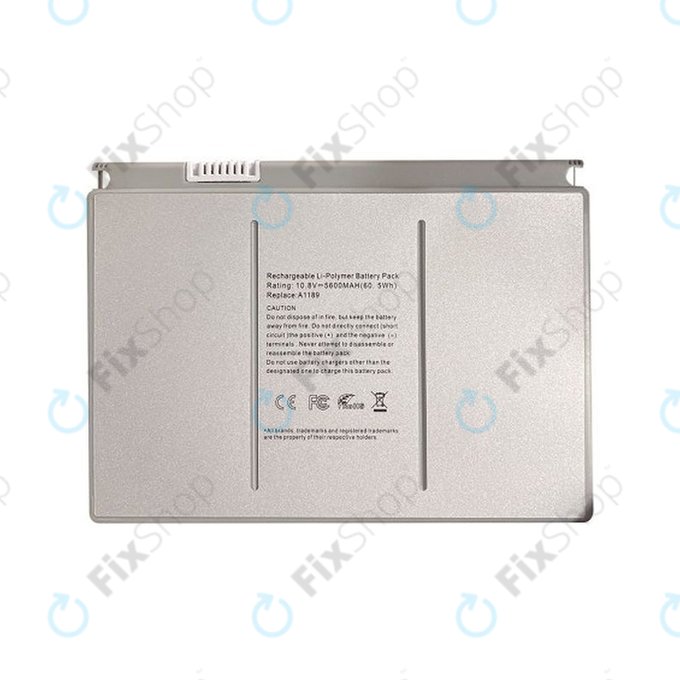 Apple MacBook Pro 17" A1151 (2006) - Baterija A1189 5600mAh