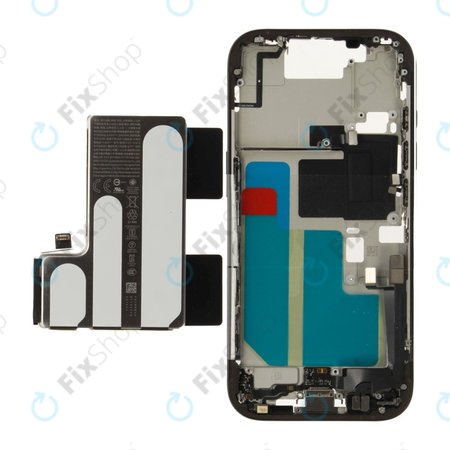 Srednji okvir s baterijom za iPhone 16 Pro | Black Titanium | ZD076-00689 | Genuine Apple