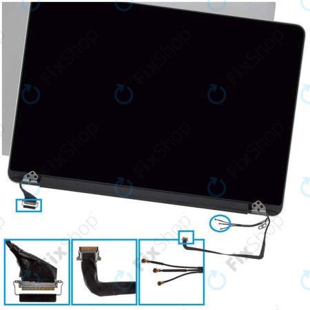 Apple MacBook Pro 13" Retina A1502 (Late 2013 - Mid 2014) - LCD zaslon + prednje staklo + kućište Refurbished