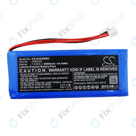 Baterija za DJI Inspire 1, 2, Phantom 3, 4, 6000mAh, Li-Pol, 7.4V, 1650120, HQ