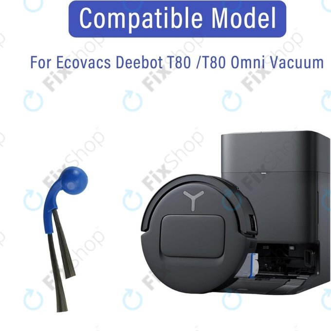 Bočna četka, 2 kom za Ecovacs Deebot T80 Omni, T80
