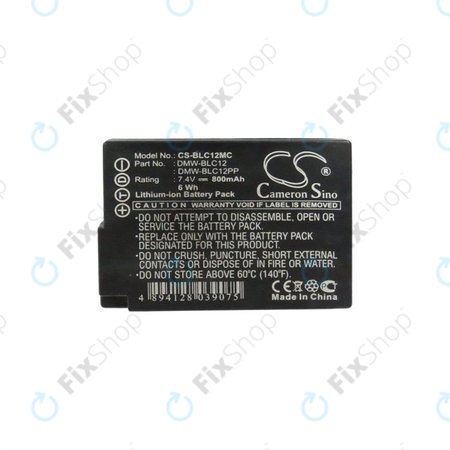 Leica Q, V-Lux 4 - Baterija BP-DC12 Li-Ion 800mAh HQ