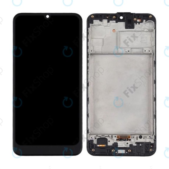 Samsung Galaxy M31 M315F - LCD zaslon + zaslon osjetljiv na dodir + okvir (Space Black) TFT