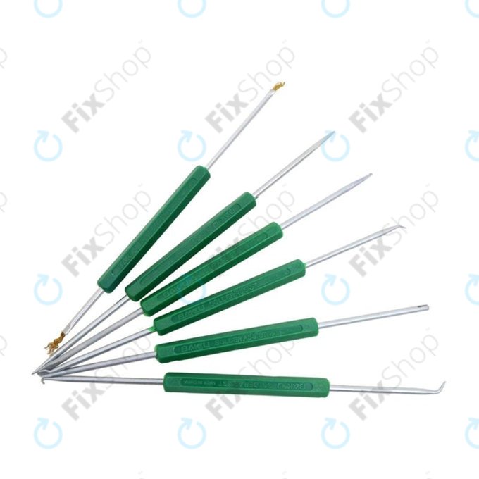 Baku BK-120 - Alati za popravak PCB-a i čišćenje IC-a (6 komada)