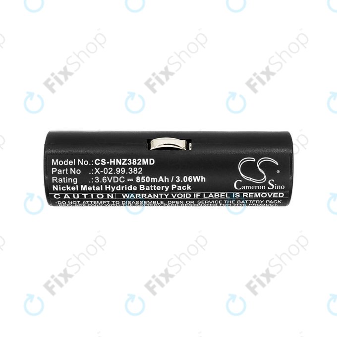 Baterija za Heine Beta Handles, Heine Ophthalmoscope Beta 200, 850mAh, Ni-MH, 3.6V, X-02.99.382, BATT/110904-A1, HQ