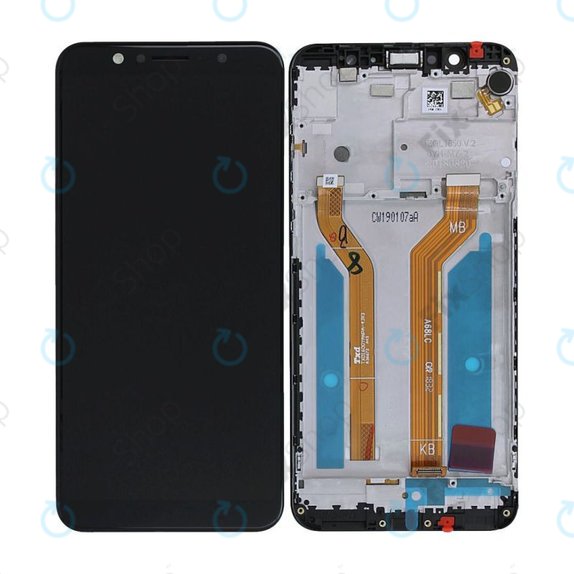 Asus ZenFone Max Pro ZB602KL - LCD zaslon + zaslon osjetljiv na dodir + okvir (Deepsea Black) - 90AX00T1-R20010 Originalni servisni paket