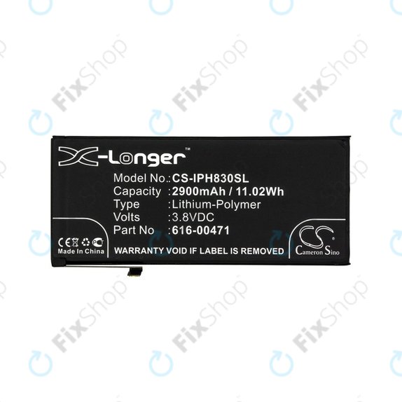 Apple iPhone XR - Baterija 616-00471, 616-00468 2900mAh HQ