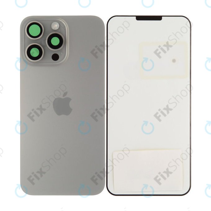Stražnje staklo kućišta za iPhone 15 Pro Max | Natural Titanium | 661-36909 | Genuine Apple