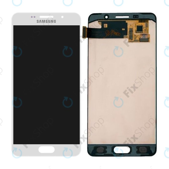 Samsung Galaxy A5 A510F (2016) - LCD zaslon + zaslon osjetljiv na dodir (bijeli) - GH97-18250A Originalni servisni paket