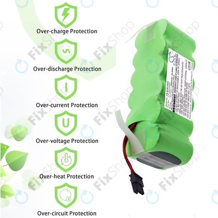 Ecovacs Deebot CR120, KK-8, X500 - Baterija LP43SC2000P Ni-MH 14.4V 2000mAh HQ