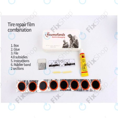 Višenamjenski alat - Zračna pumpa, komplet guma, francuski ključ, poluge i odvijač 16u1