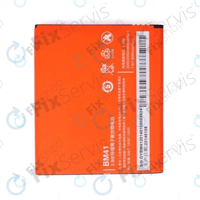 Xiaomi Redmi 1S - Baterija BM41 1880mAh