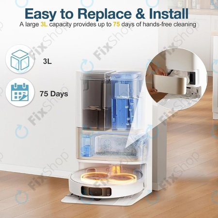 Xiaomi Dreame X40 Ultra, X50 Ultra, L40s Pro Ultra, L40 Ultra, L10s Ultra Gen2, Mova E30 Ultra, Mova V50 Ultra, P60 - Vrećica za prašinu