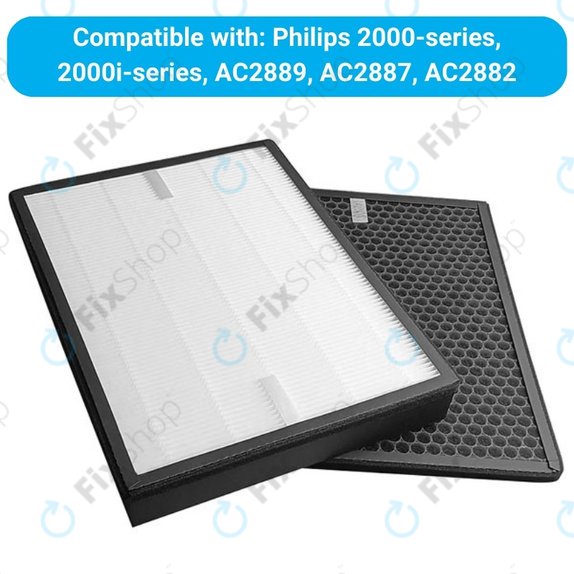 Philips 2000-series, 2000i-series, AC2889, AC2887, AC2882 - Set filtera (HEPA + Aktivni ugljen)