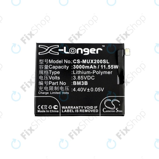 Xiaomi Mi Mix 2, 2S - Baterija BM3B 3000mAh HQ