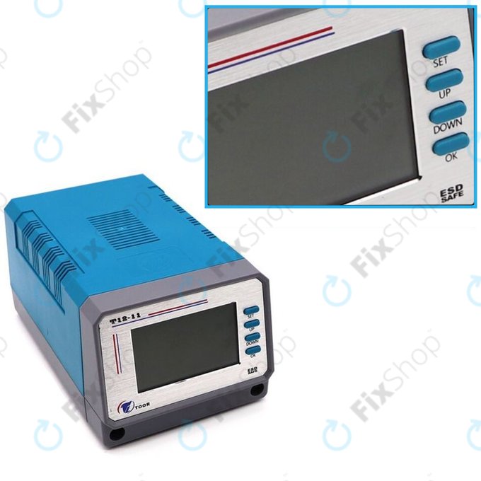 Toor T12-11 - Digitalna stanica za precizno lemljenje bez olova (75 W)