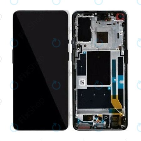OnePlus 9 - LCD zaslon + zaslon osjetljiv na dodir + okvir (Astral Black) OLED