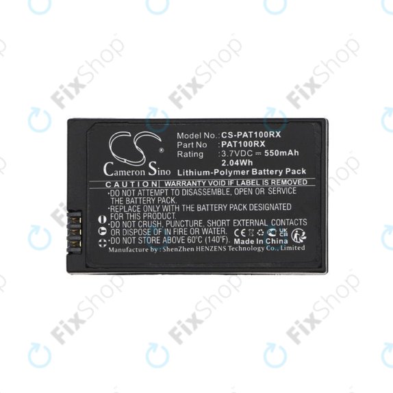 Baterija za Parrot, 550mAh, Li-Pol, 3.7V, PF070238, HQ