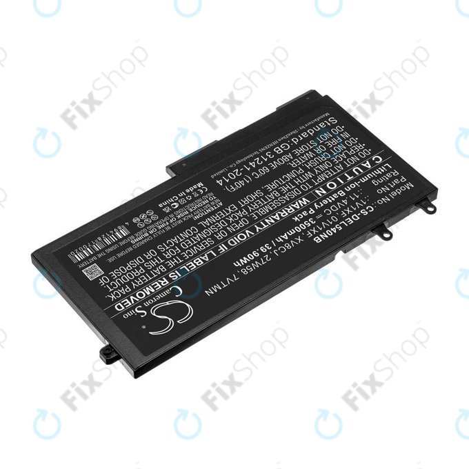 Baterija za Dell Latitude 5400, Inspiron 7591 2-in-1, 3500mAh, Li-Ion, 11.4V, XV8CJ, HQ