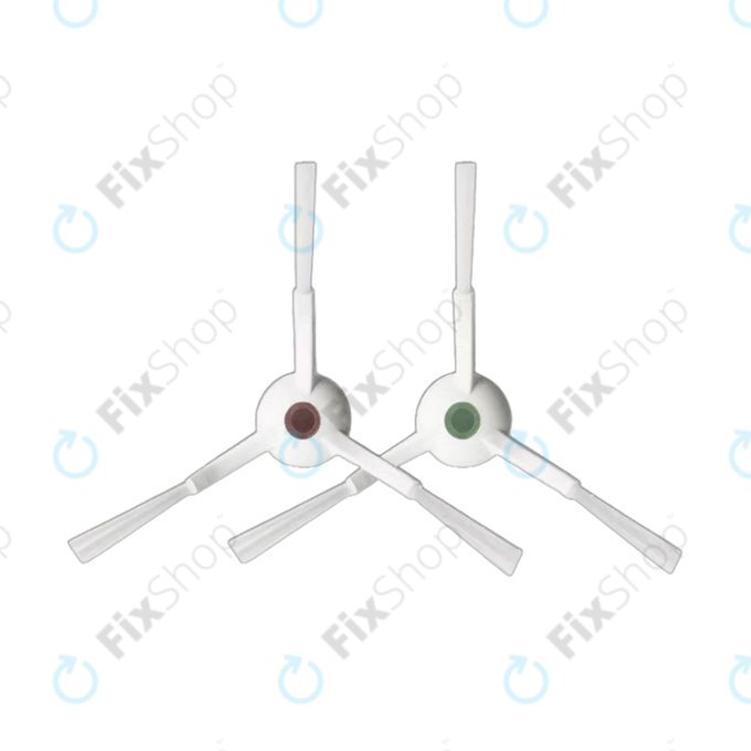Set rezervnih dijelova za Ecovacs T20, T20 Max, T20 Pro (2x Glavna četka, 4x Filter, 4x Bočna četka – bijela)