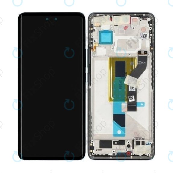 Xiaomi 13 Lite - LCD zaslon + zaslon osjetljiv na dodir + okvir (crni) - 5600030L9S00 Originalni servisni paket