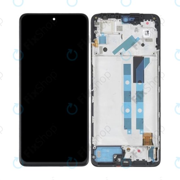 Xiaomi Redmi Note 11 Pro 4G, 5G, Poco X4 Pro 5G - LCD zaslon + zaslon osjetljiv na dodir + okvir (Graphite Grey) TFT