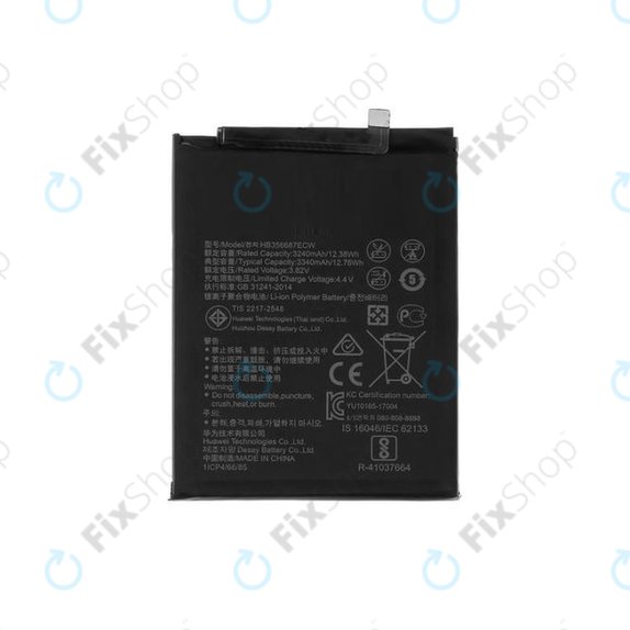 Huawei Mate 10 Lite, Honor 7X, Nova 2 Plus, P Smart Plus (Nova 3i), P30 Lite, P30 Lite 2020 - Baterija HB356687ECW 3240mAh
