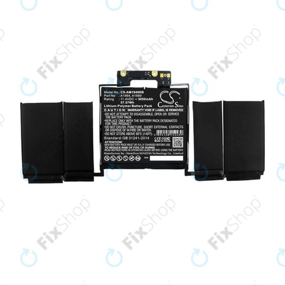 Apple MacBook Pro 13" A1989 (2018), A2251 (2020) - Baterija A1964 5050mAh HQ