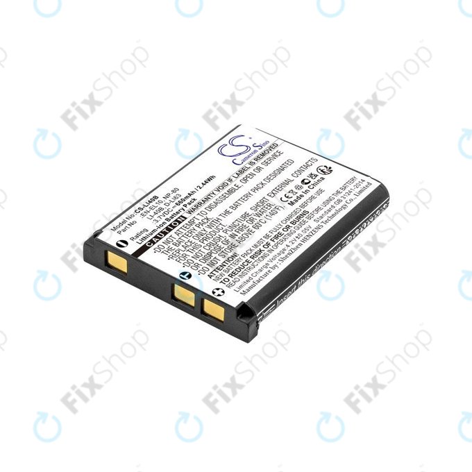 Baterija za Olympus MJU, AGFA Optima, Praktica Luxmedia, 660mAh, Li-Ion, 3.7V, LI-42B, HQ