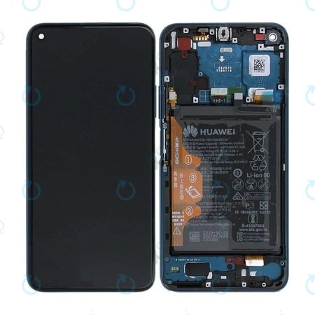 Huawei Honor 20 Pro - LCD zaslon + zaslon osjetljiv na dodir + okvir + baterija (Phantom Blue) - 02352VKL Genuine Service Pack