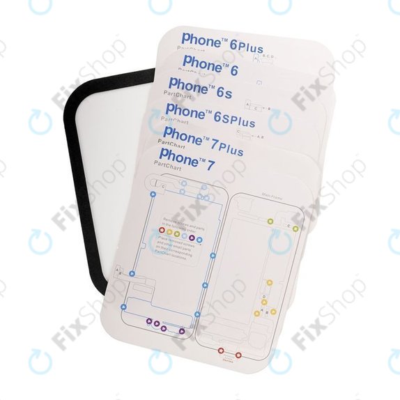 Magnetska podloga za vijke za iPhone 6 - 11 Pro Max