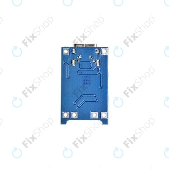 Modul za punjenje TP4056 za 18650 Li-ion bateriju, USB-C, 1 A