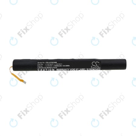 Baterija za Lenovo Yoga Tablet 2, 9200mAh, Li-Ion, 3.75V, L14C3K31, HQ