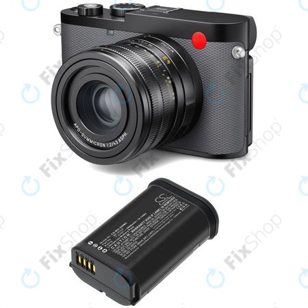 Baterija za Leica Q2, Q3, SL2, SL2s, 2600mAh, Li-Ion, 7.2V, BP-SCL6, HQ