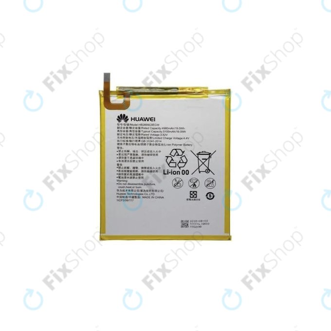 Huawei MediaPad T5 10.1, M5 8.4, MatePad T8, T10, T10s - Baterija HB2899C0ECW-C 4980 mAh - 24022744, 24022236 Genuine Service Pack